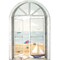 Seascape Window Wall Stencil | 3000 by Designer Stencils | Outdoor Stencils | Reusable Art Craft Stencils for Painting on Walls, Canvas, Wood | Reusable Plastic Paint Stencil for Home Makeover | Easy to Use & Clean
